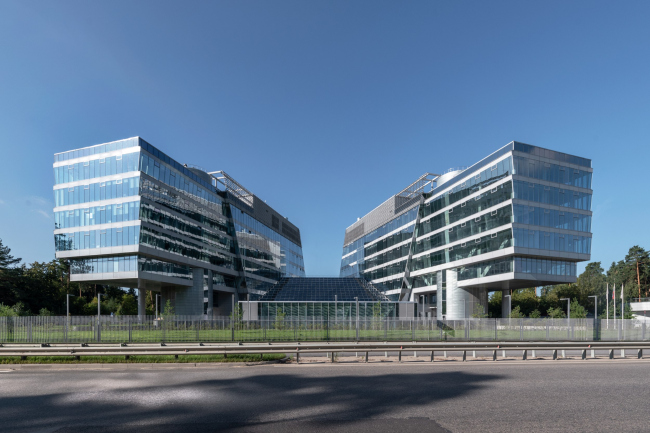 The UAC headquarters building in Zhukovsky