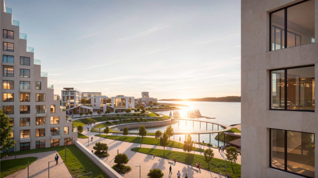 Architectural concept for the comprehensive development of the Grebnoy Canal embankment in Nizhny Novgorod