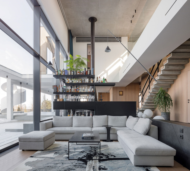 Дом с мостом. Гостиная Дом с мостом. Гостиная