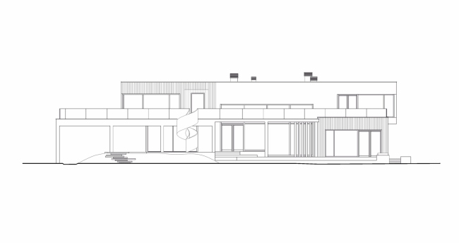 Дом с мостом. Фасад с – з Дом с мостом. Фасад с – з