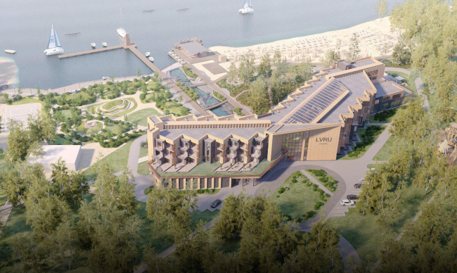 Отель в Янтарном, референс проекта Эвисистема Отель в Янтарном, референс проекта Эвисистема