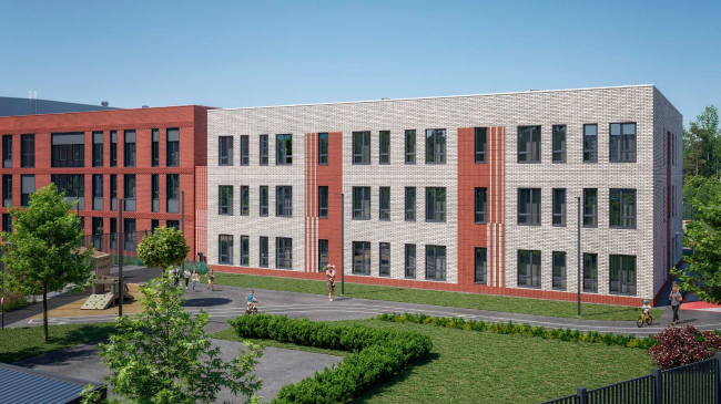 Образовательный комплекс в ЖК «Квартал Домашний» Образовательный комплекс в ЖК «Квартал Домашний»