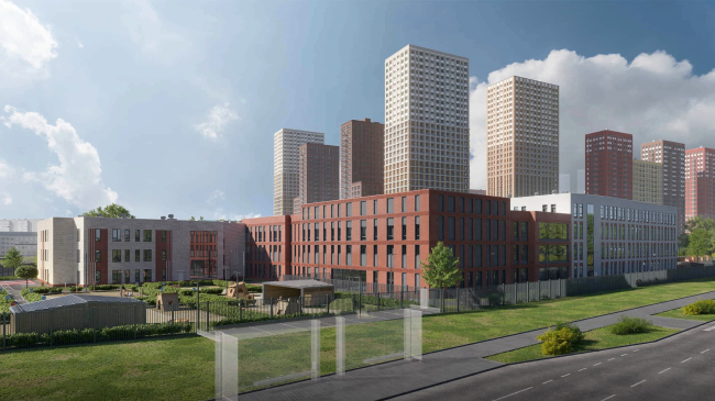 Образовательный комплекс в ЖК «Квартал Домашний» Образовательный комплекс в ЖК «Квартал Домашний»