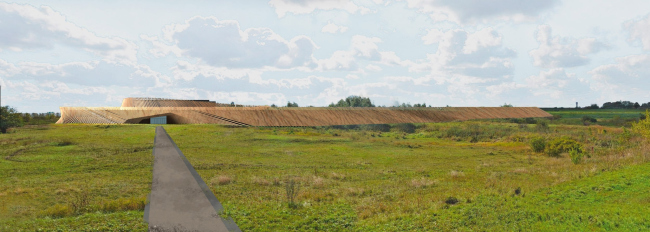 The Russian Field Museum. View from the highway