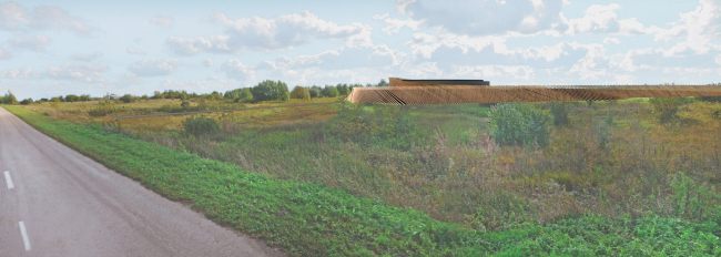 The Russian Field Museum. View from the highway