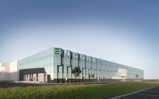 Фасад АБК завода ЭнКОР Фасад АБК завода ЭнКОР