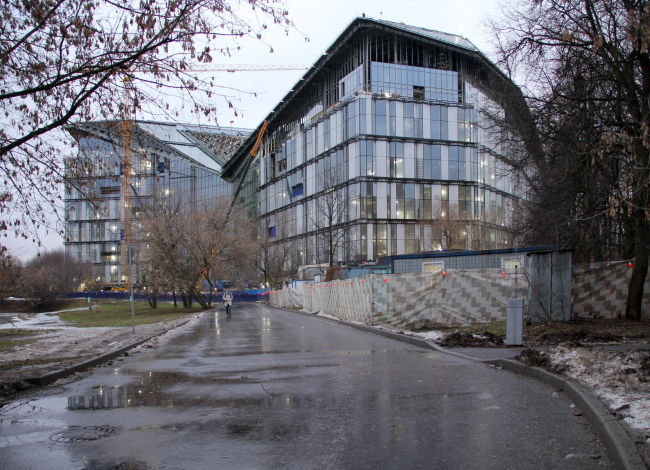 Штаб-квартира «Яндекс» на Воробьевых горах Штаб-квартира «Яндекс» на Воробьевых горах