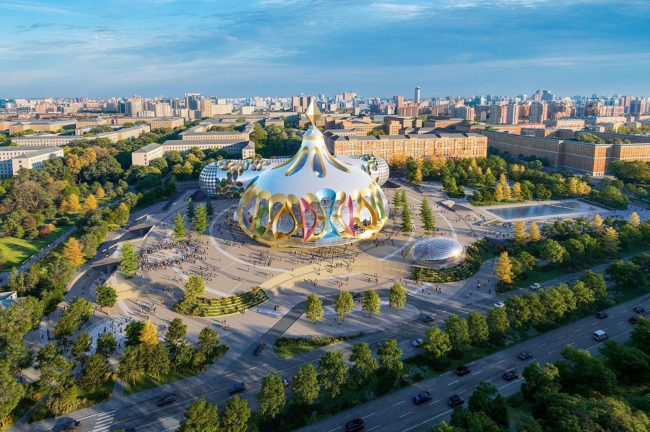 Reconstruction project of the Great Moscow State Circus building on Vernadsky Avenue, 01.2025