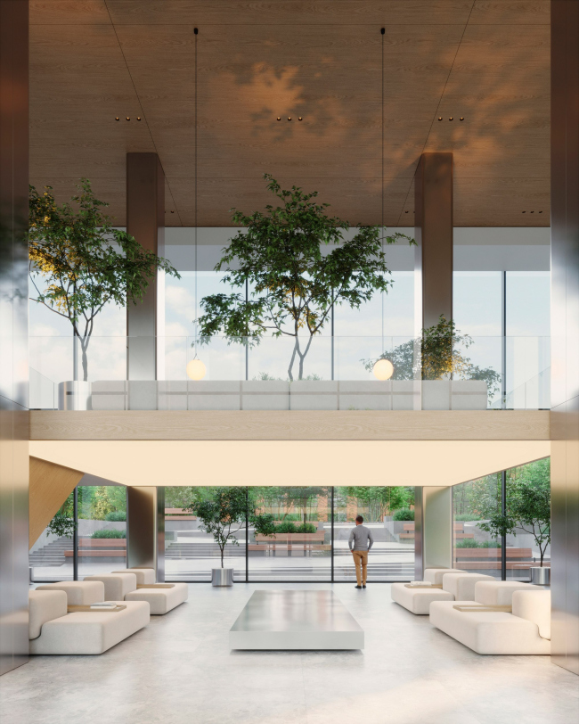 Гранд лобби и общественные пространства квартала Republic. Гранд-лобби Reds Гранд лобби и общественные пространства квартала Republic. Гранд-лобби Reds