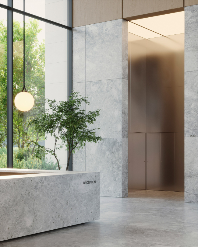 Гранд лобби и общественные пространства квартала Republic. Гранд-лобби Reds Гранд лобби и общественные пространства квартала Republic. Гранд-лобби Reds