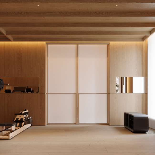 Гранд лобби и общественные пространства квартала Republic. Зона Fitness Гранд лобби и общественные пространства квартала Republic. Зона Fitness