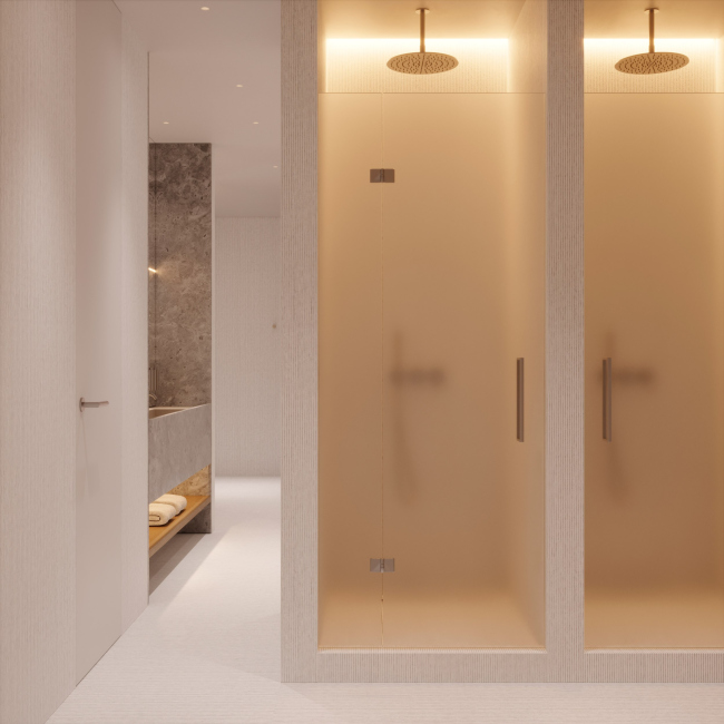 Гранд лобби и общественные пространства квартала Republic. Зона Fitness Гранд лобби и общественные пространства квартала Republic. Зона Fitness