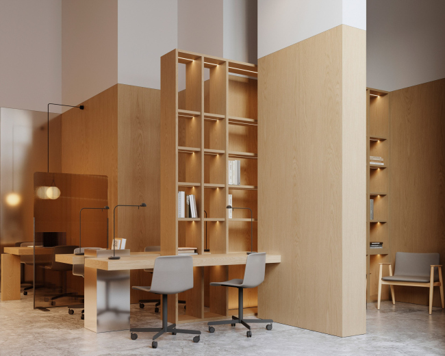 Гранд лобби и общественные пространства квартала Republic. Club House Коворкинг Гранд лобби и общественные пространства квартала Republic. Club House Коворкинг