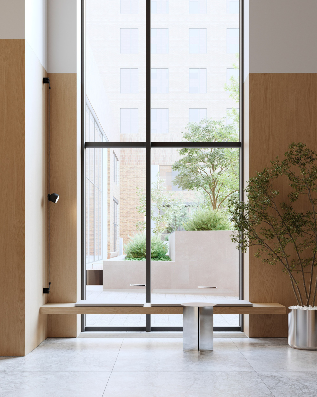 Гранд лобби и общественные пространства квартала Republic. Club House Коворкинг Гранд лобби и общественные пространства квартала Republic. Club House Коворкинг