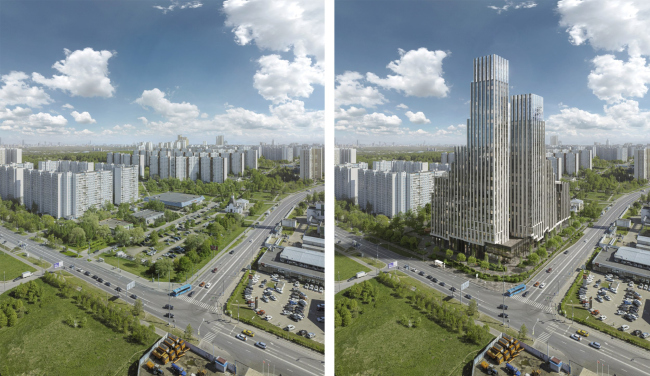 Krylatskaya 33 residential complex, a project