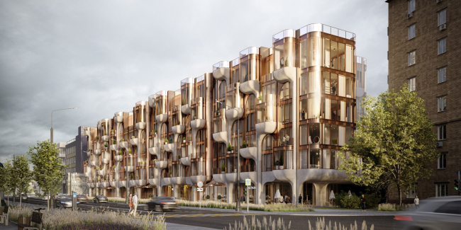 Savvinskaya 27 apartment complex by Level