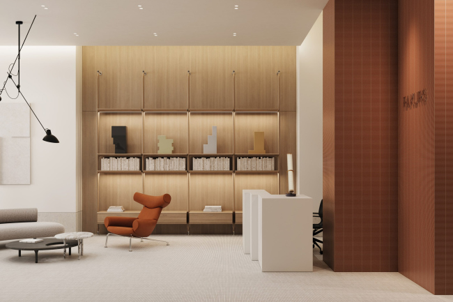 Лобби ЖК Rakurs. Лобби в корпусе 2 Лобби ЖК Rakurs. Лобби в корпусе 2