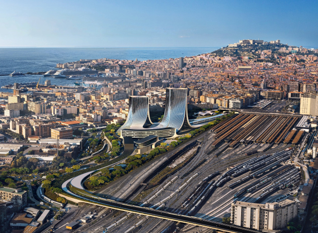 Мастер-план Napoli Porta Est для восточной части Неаполя Мастер-план Napoli Porta Est для восточной части Неаполя