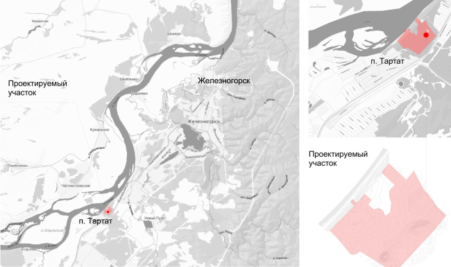 Architectural and artistic concept of the wellness and tourism complex on the Yenisei River