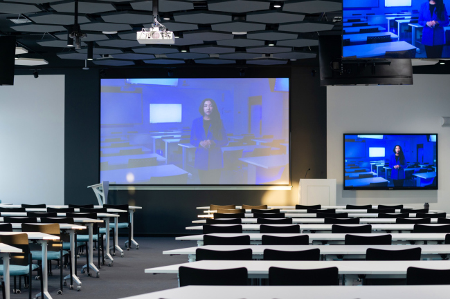 Tyumen State University. The new technology building