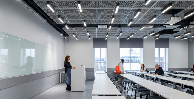 Tyumen State University. The new technology building