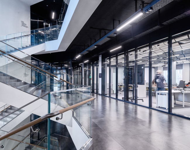 Tyumen State University. The new technology building