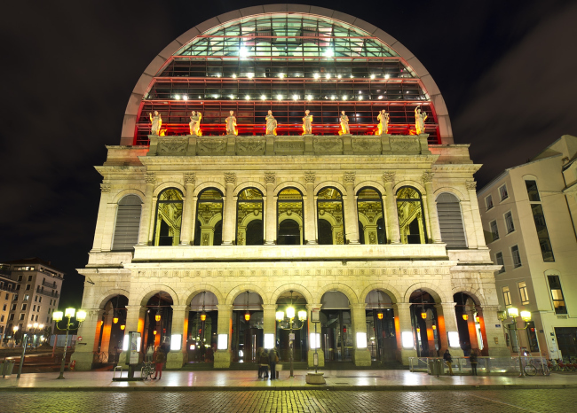 Лионский оперный театр - реконструкция. Фото: Steve Collis via flickr.com. Лицензия CC BY 2.0