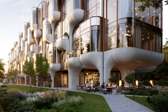 Savvinskaya 27 apartment complex by Level