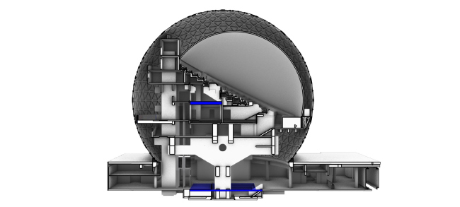 Кинотеатр La Géode – реконструкция Кинотеатр La Géode – реконструкция
