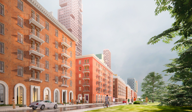 Development concept for blocks 47 and 48 in Kuntsevo