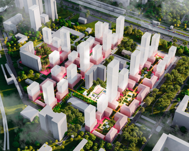 Development concept for blocks 47 and 48 in Kuntsevo