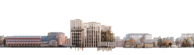 The housing complex on Leo Tolstoy Street