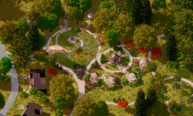 Литературный глэмпинг в деревне Пятница Литературный глэмпинг в деревне Пятница