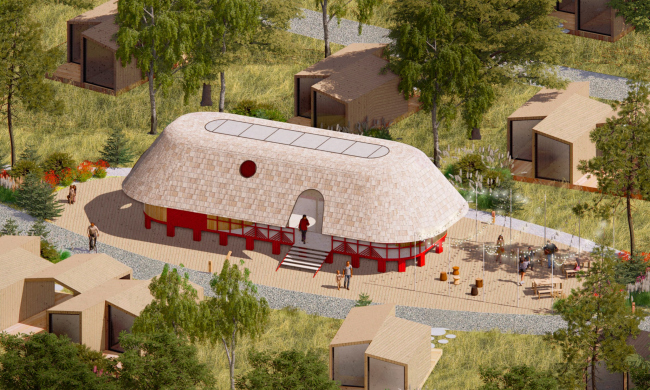 Литературный глэмпинг в деревне Пятница Литературный глэмпинг в деревне Пятница