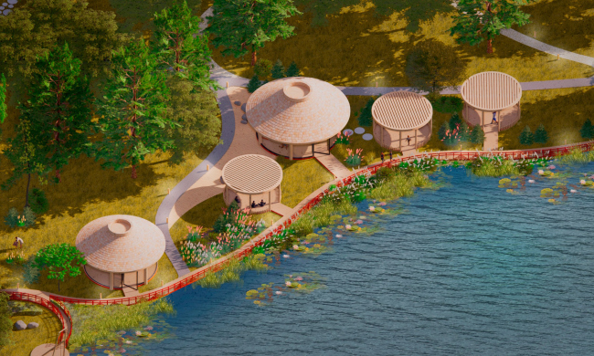 Литературный глэмпинг в деревне Пятница Литературный глэмпинг в деревне Пятница