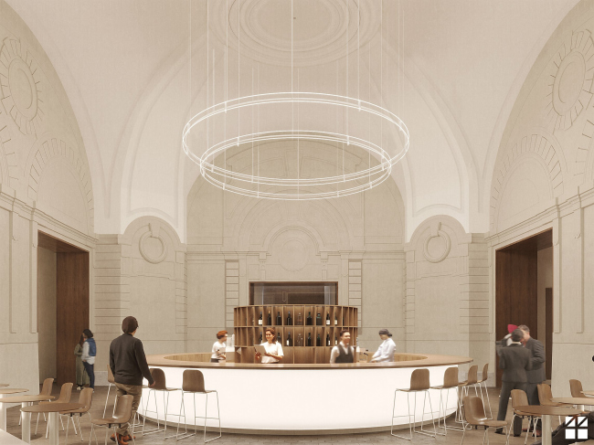 The project of restoring the Horse Guards Department building