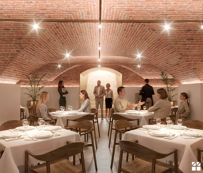 The project of restoring the Horse Guards Department building