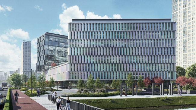 The office building in Yekaterinburg