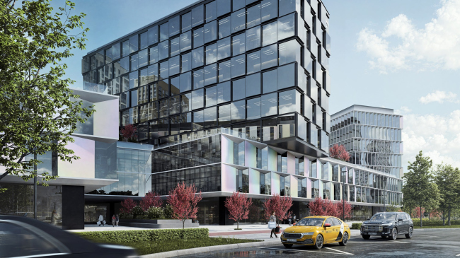 The office building in Yekaterinburg