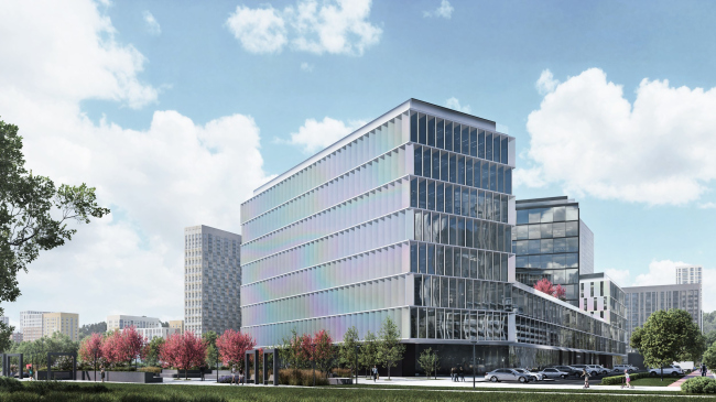 The office building in Yekaterinburg