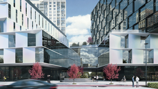 The office building in Yekaterinburg