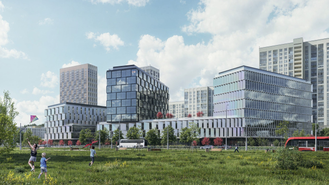 The office building in Yekaterinburg