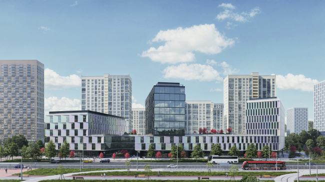 The office building in Yekaterinburg