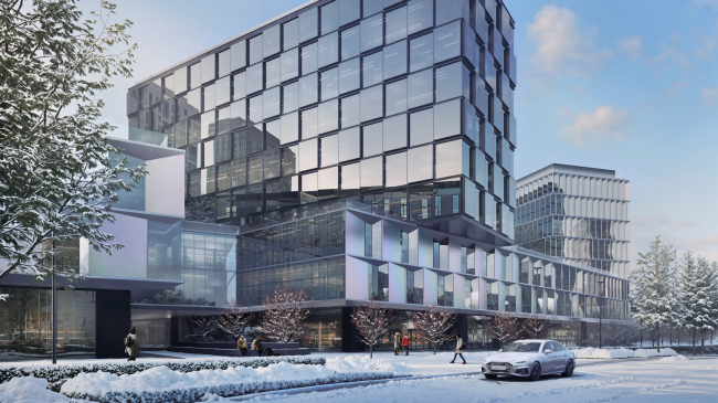 The office building in Yekaterinburg