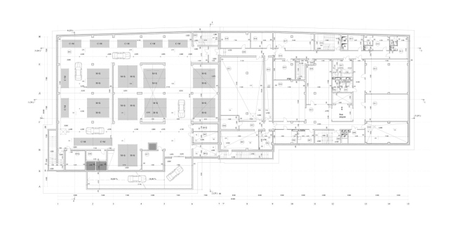 Севастопольский театр юного зрителя. План подземного паркинга Севастопольский театр юного зрителя. План подземного паркинга