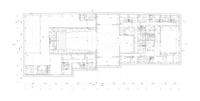 Севастопольский театр юного зрителя. План 2 этажа Севастопольский театр юного зрителя. План 2 этажа