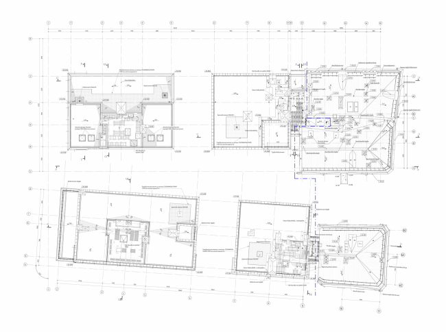 Гостиничный комплекс Ильинка 3/8. План кровли Гостиничный комплекс Ильинка 3/8. План кровли