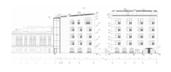 Гостиничный комплекс Ильинка 3/8. Внешний фасад Гостиничный комплекс Ильинка 3/8. Внешний фасад