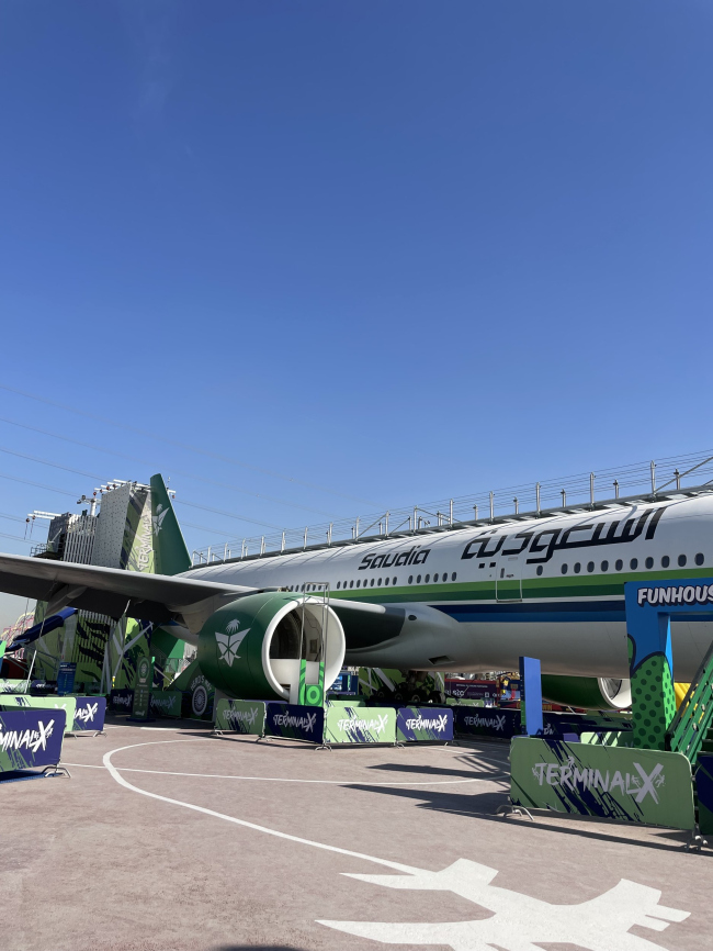 Детская площадка на борту Boeing 777 Детская площадка на борту Boeing 777