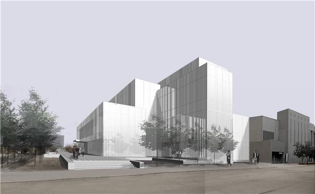Музей Анкориджа в Центре Расмусона © David Chipper&#64257;eld Architects